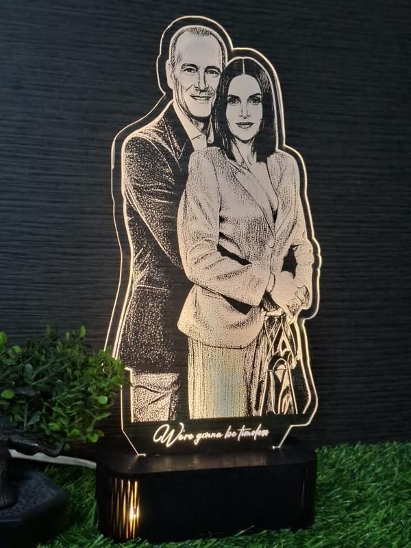 Foto 2 de Lámpara led personalizada