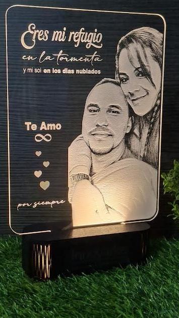 Foto 3 de Lámpara led personalizada