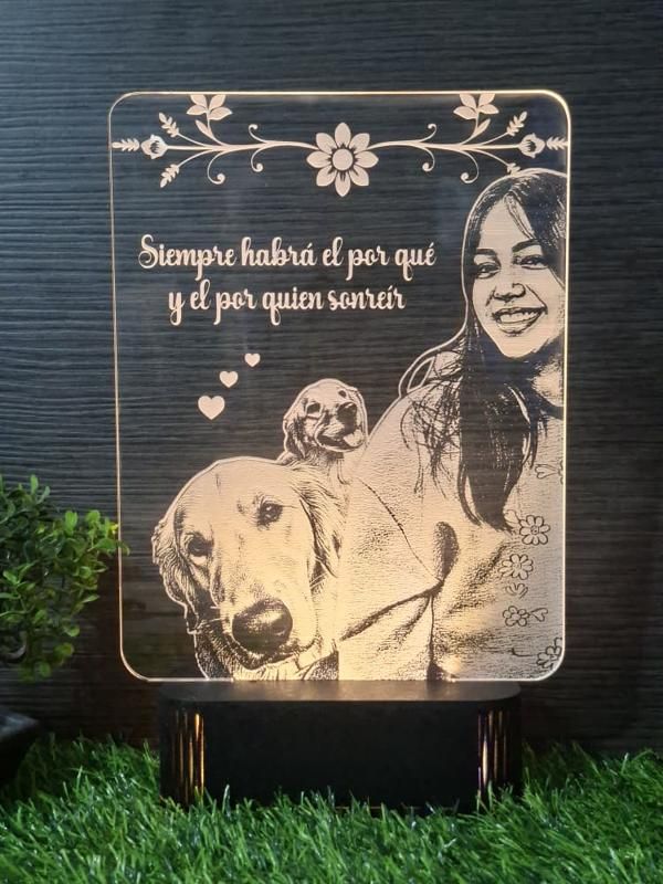 Foto 5 de Lámpara led personalizada