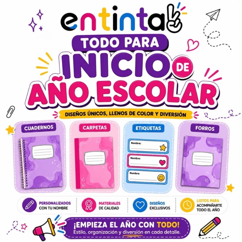 CUADERNOS PERSONALIZADOS