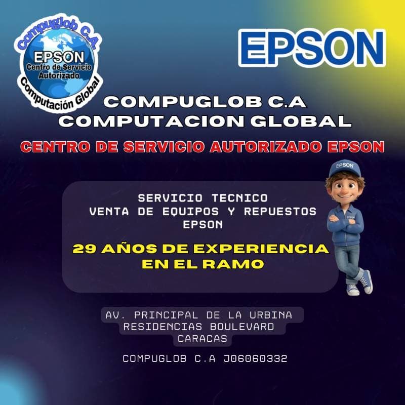 servicio general tecnico de equipos EPSON