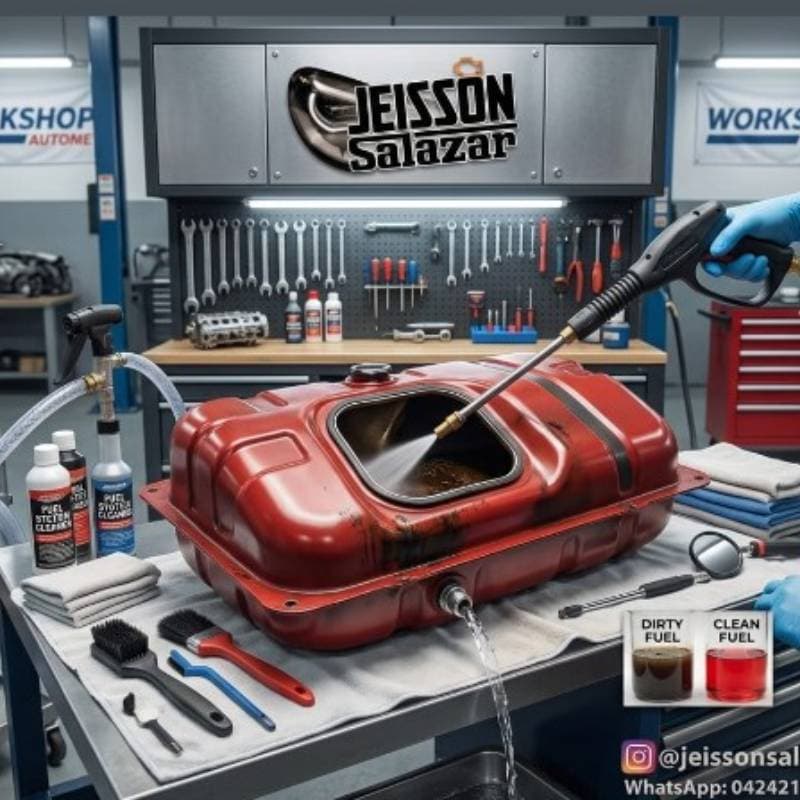 Limpieza de tanque de Gasolina