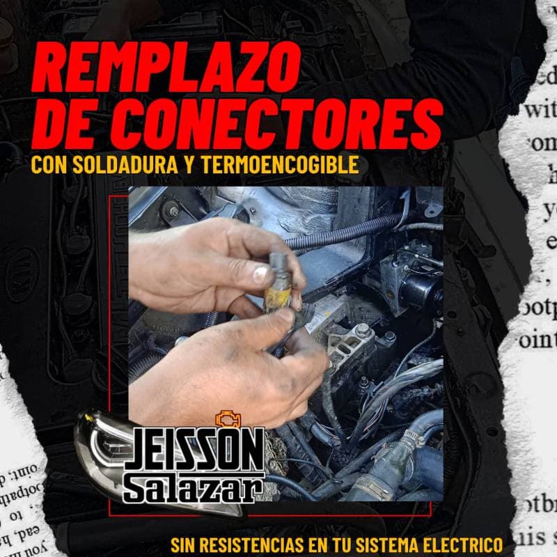 Remplazo de conectores