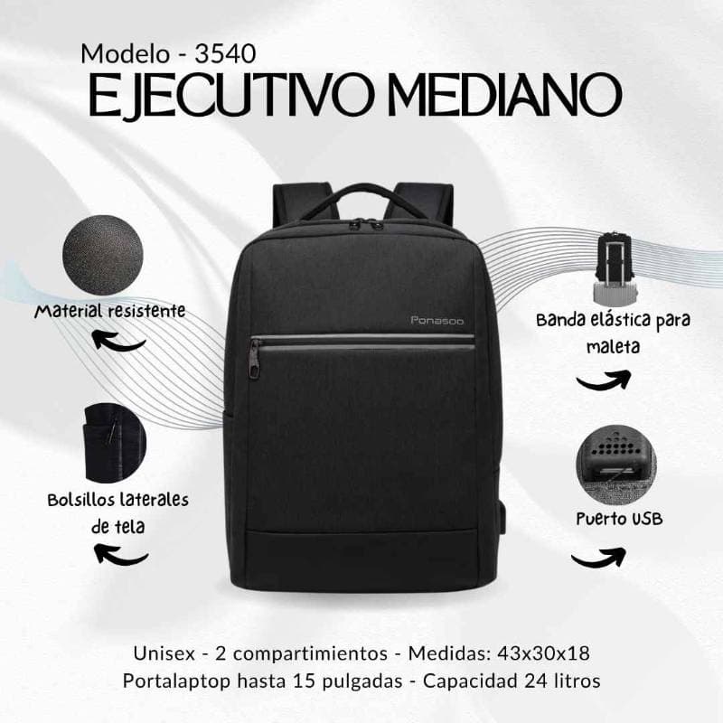 Bolsos ejecutivos medianos
