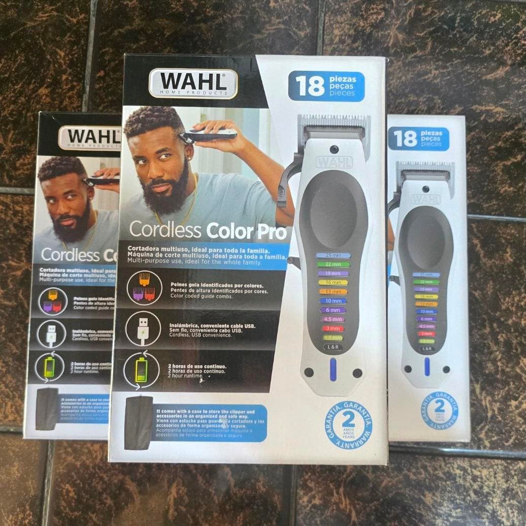 Afeitadora De Corte Cordless Color Pro Wahl Inalambrico